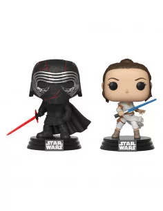 es::Star Wars Rise of Skywalker Pack de 2 POP! Vinyl Cabezón Kylo & Rey 9 cm