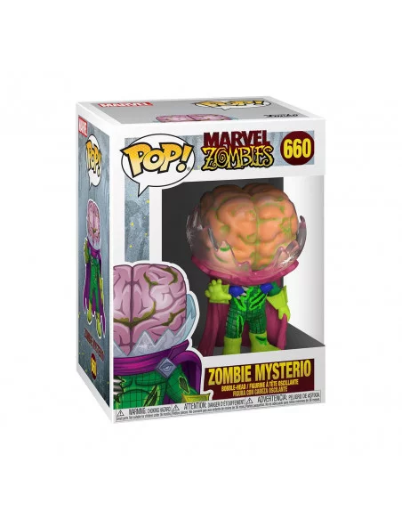 es::Marvel Figura POP! Vinyl Zombie Mysterio 9 cm