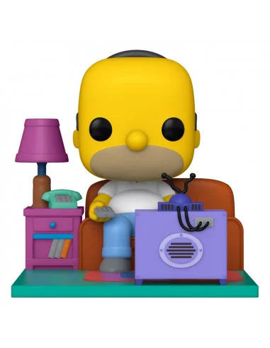 es::Los Simpson POP! Deluxe Vinyl Figura Homer Watching TV 18 cm