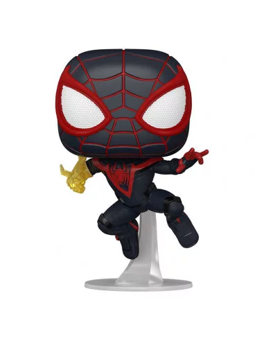 es::Marvel's Spider-Man Funko POP! Games Miles Morales Classic Suit 9 cm
