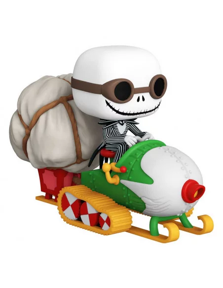 es::Pesadilla antes de Navidad Funko POP! Jack w/Goggles & Snowmobile 18 cm