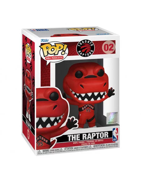 es::NBA Mascots Funko POP! Toronto - Raptor New Pose 9 cm