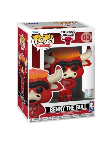 es::NBA Mascots Funko POP! Chicago - Benny the Bull 9 cm