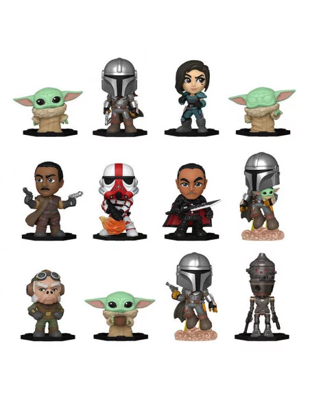 es::Star Wars: The Mandalorian Mystery MinisMinifiguras 5 cm Expositor S1 12