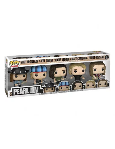 es::Pearl Jam Funko POP! Pack de 5 Figuras 9 cm