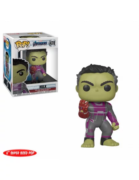 es::Avengers: Endgame Oversized POP! Movies Vinyl Figura Hulk 15 cm