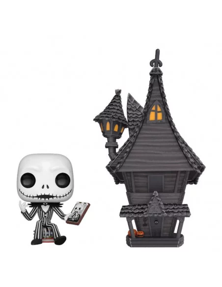 es::Pesadilla antes de Navidad POP! Town Vinyl Figura Jack & Jack's House 9 cm