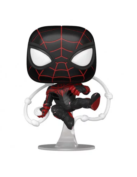 es::Marvel's Spider-Man POP! Games Vinyl Figura Miles Morales AT Suit 9 cm