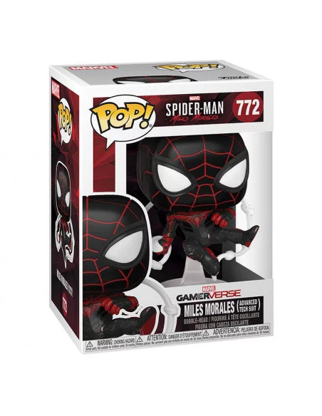 es::Marvel's Spider-Man POP! Games Vinyl Figura Miles Morales AT Suit 9 cm es::Marvel's Spider-Man POP! Games Vinyl Figura Miles Morales AT Suit 9 cm