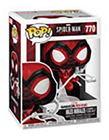 es::Marvel's Spider-Man POP! Games Vinyl Figura Miles Morales Red Suit 9 cm