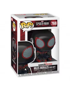 es::Marvel's Spider-Man POP! Games Vinyl Figura Miles Morales 2020 Suit 9 cm 2