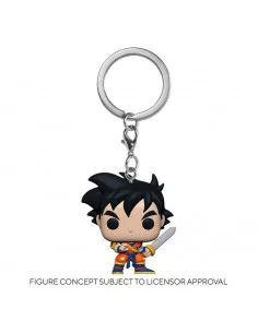 es::Dragon Ball Z Llavero Pocket POP! Gohan w/Sword 4 cm