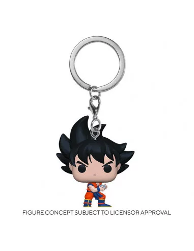 es::Dragon Ball Z Llavero Pocket POP! Goku w/Kamehameha 4 cm