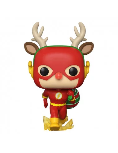 es::DC Comics Figura POP! Heroes Vinyl DC Holiday: The Flash Holiday Dash 9 cm