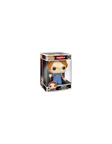 es::Chucky el muñeco diabólico Super Sized POP! Movies Vinyl Figura Chucky 25 cm
