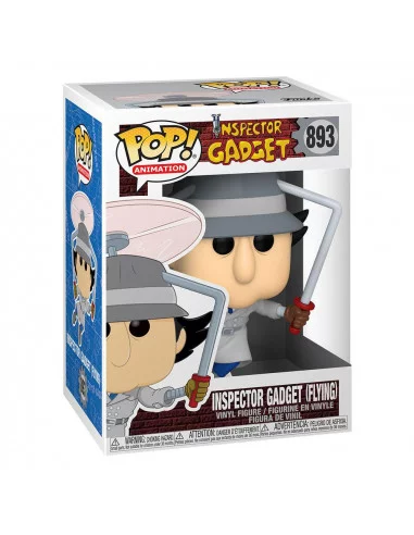 es::Inspector Gadget Figura POP! Animation Vinyl Inspector Gadget Flying 9 cm