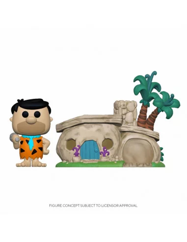 es::Los Picapiedra POP! Town Vinyl Figura Flintstone's Home 9 cm