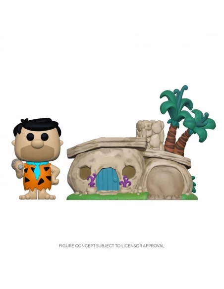 es::Los Picapiedra POP! Town Vinyl Figura Flintstone's Home 9 cm
