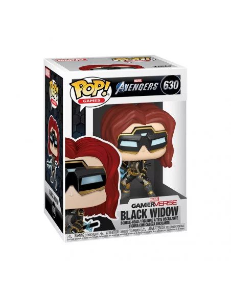 es::Marvel's Avengers 2020 video game POP! Marvel Vinyl Figura Black Widow 9 cm