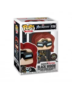 es::Marvel's Avengers 2020 video game POP! CHASE Marvel Vinyl Figura Black Widow 9 cm 2