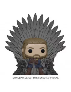 es::Juego de tronos Funko POP! Ned Stark on Throne 9 cm