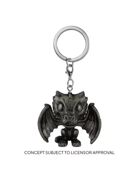 es::Juego de Tronos Llavero Pocket POP! Drogon Iron 4 cm