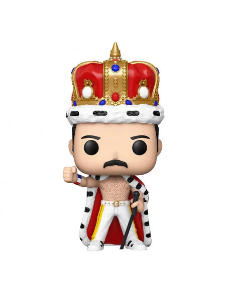 es::Queen Funko POP! Freddie Mercury King 9 cm