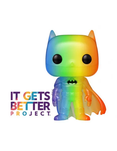 es::Pride 2020 DC Comics Figura POP! Heroes Vinyl Batman RNBW 9 cm