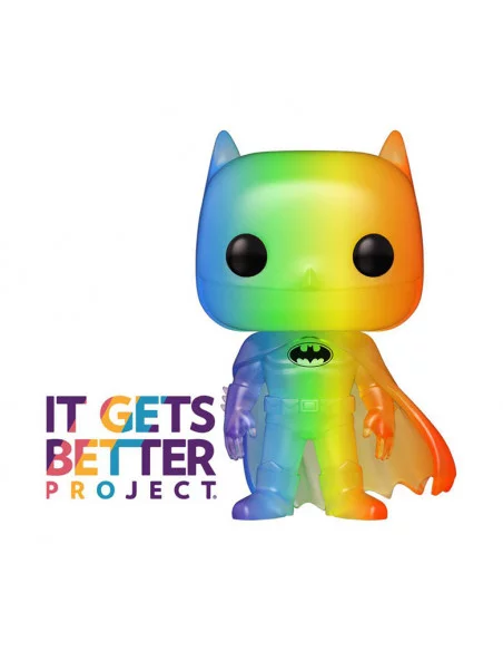 es::Pride 2020 DC Comics Figura POP! Heroes Vinyl Batman RNBW 9 cm