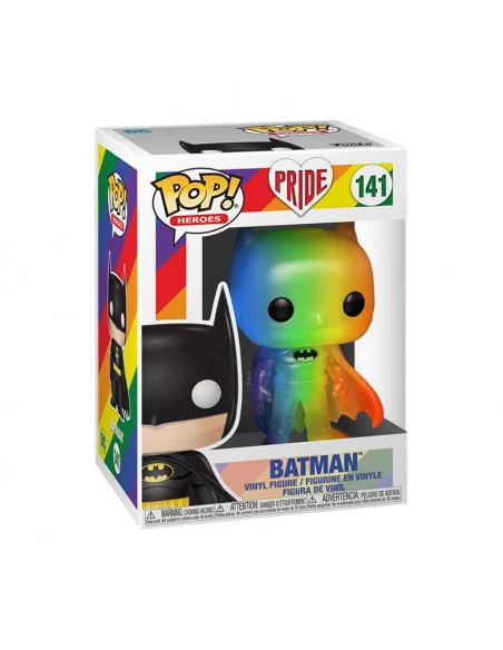 es::Pride 2020 DC Comics Figura POP! Heroes Vinyl Batman RNBW 9 cm