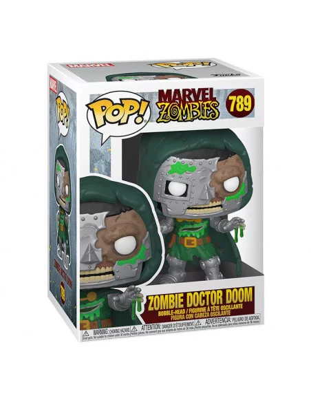es::Marvel Figura POP! Vinyl Zombie Dr. Doom 9 cm