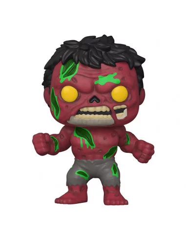 es::Marvel Figura POP! Vinyl Zombie Red Hulk 9 cm