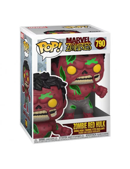 es::Marvel Figura POP! Vinyl Zombie Red Hulk 9 cm