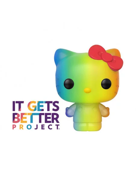 es::Pride 2020 Hello Kitty Figura POP! Sanrio Vinyl Hello Kitty RNBW 9 cm