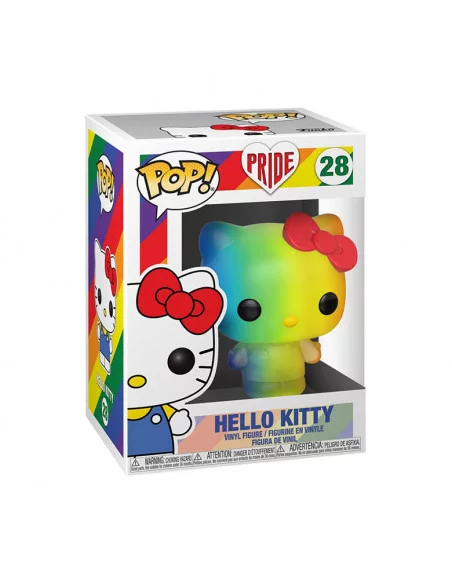 es::Pride 2020 Hello Kitty Figura POP! Sanrio Vinyl Hello Kitty RNBW 9 cm