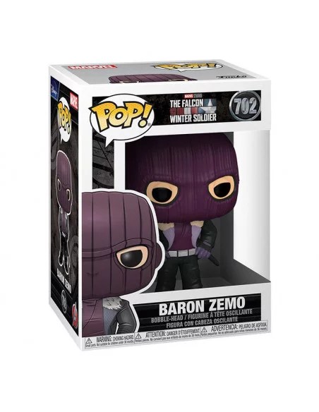 es::The Falcon and the Winter Soldier POP! Marvel Vinyl Figura Baron Zemo 9 cm es::The Falcon and the Winter Soldier POP! Marvel Vinyl Figura Baron Zemo 9 cm