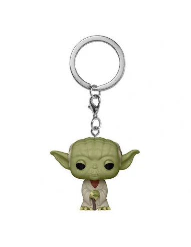 es::Star Wars Llavero Pocket POP! Yoda 4 cm