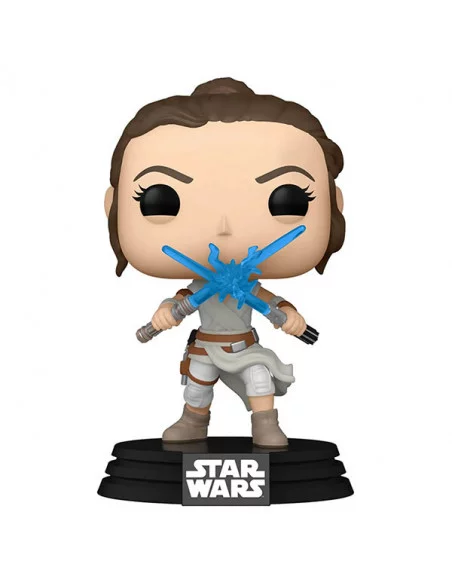 es::Star Wars Episode IX POP! Movies Vinyl Figura Rey w/2 Light Sabers 9 cm
