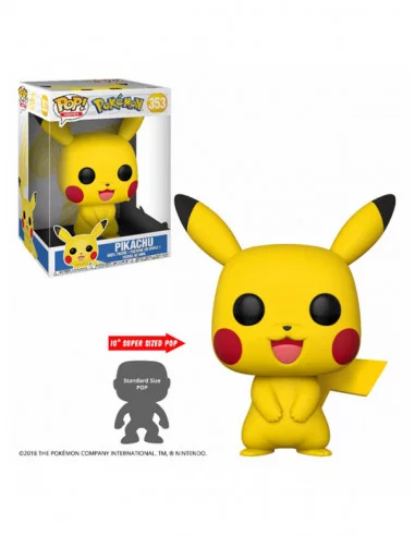 es::Pokemon Figura Super Sized POP! Games Vinyl Pikachu 25 cm