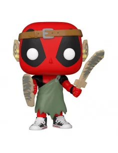 es::Marvel Deadpool 30th Anniversary Figura POP! Vinyl Nerd Deadpool 9 cm