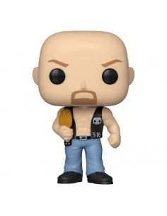 es::WWE POP! Vinyl Figura SC Steve Austin w/Belt 9 cm