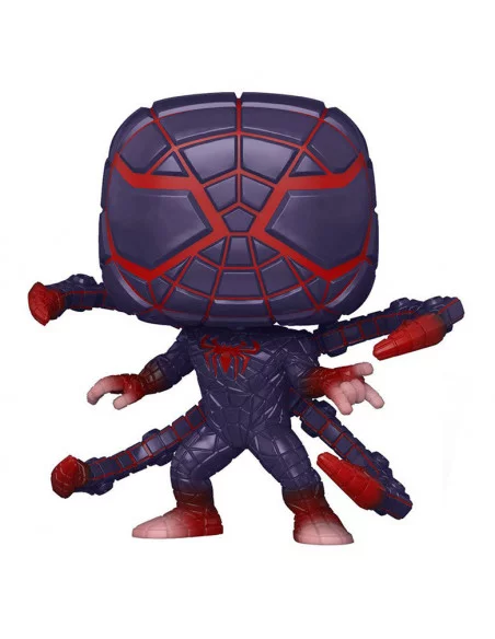 es::Marvel's Spider-Man POP! Games Vinyl Figura Miles Morales PM Suit 9 cm