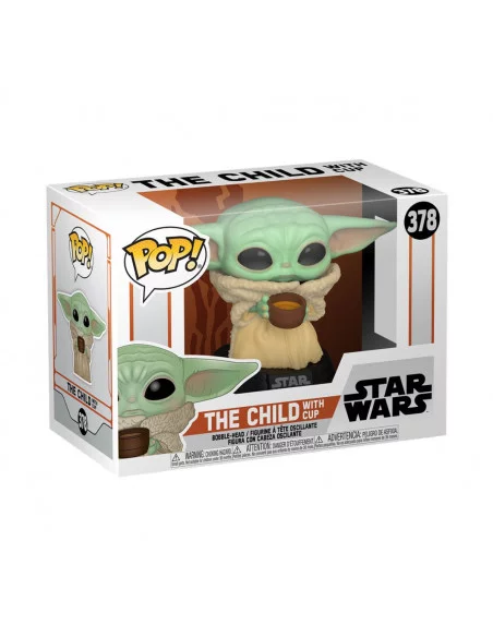 es::Star Wars The Mandalorian POP! Vinyl Figura The Child w/ Cup Baby Yoda 9 cm es::Star Wars The Mandalorian POP! Vinyl Figura The Child w/ Cup Baby Yoda 9 cm