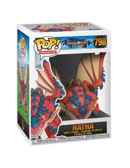 es::Monster Hunter Pop! Animation Vinyl Figura Ratha 9 cm