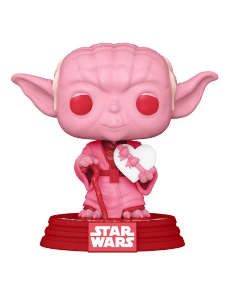 es::Star Wars Valentines POP! Star Wars Figura Yoda w/Heart