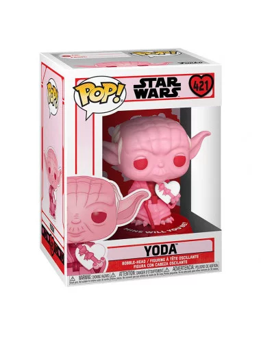es::Star Wars Valentines POP! Star Wars Figura Yoda w/Heart