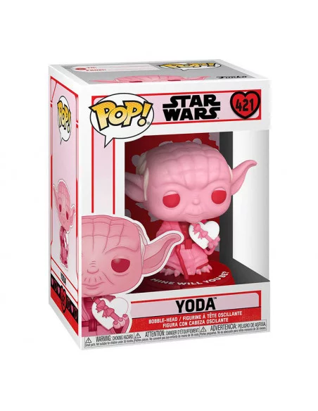 es::Star Wars Valentines POP! Star Wars Figura Yoda w/Heart