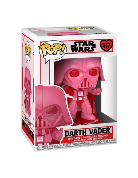 es::Star Wars Valentines POP! Star Wars Figura Darth Vader w/Heart
