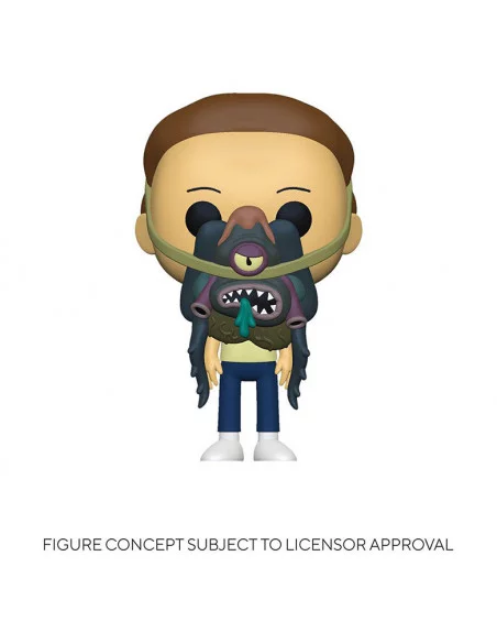 es::Rick & Morty POP! Animation Figura Morty w/ Glorzo