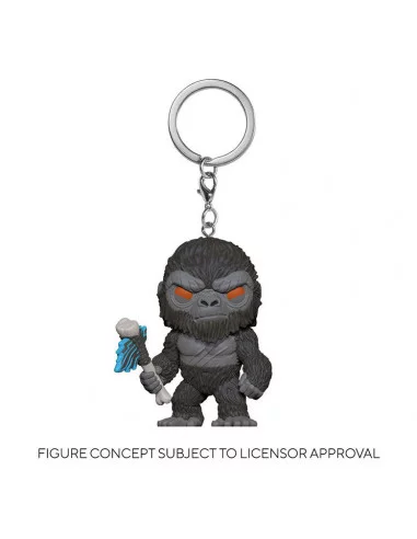 es::Godzilla Vs Kong Llavero Pocket POP! King Kong with Axe 4 cm